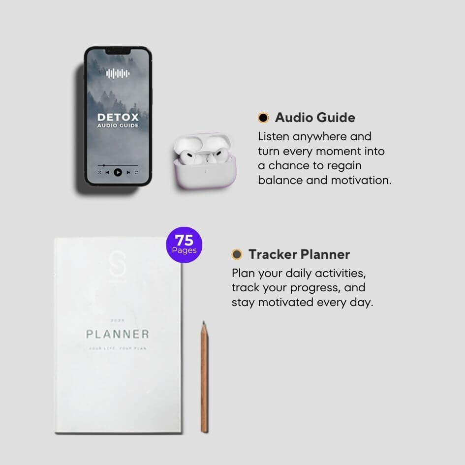 Digital Detox System | Guide + App + Audio Guide + Toolkit - SoScroll